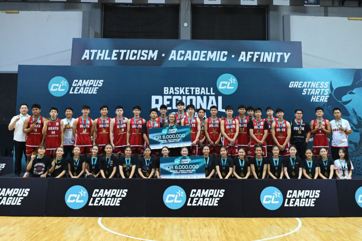 Ubaya Sapu Bersih Gelar Campus League Basketball 2026 Regional Surabaya