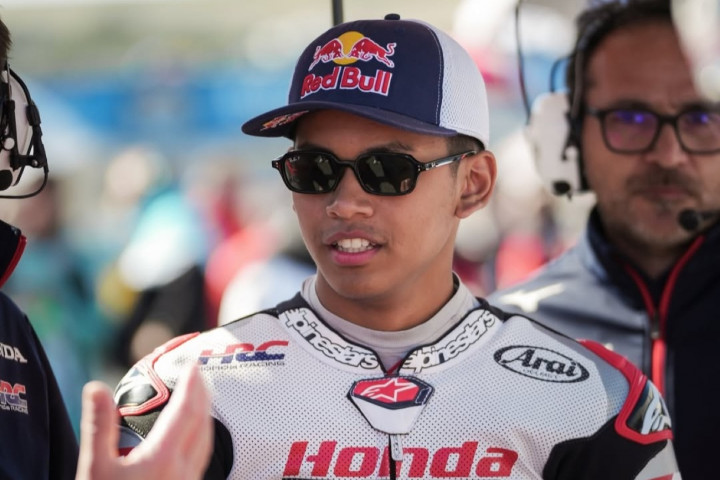 Mantap! Veda Ega Pecahkan Rekor Top Speed Moto3 di Jerez, Tembus 222,2 Km/Jam