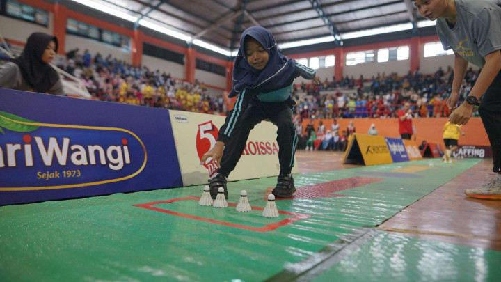 480 Siswa SD Serbu Festival SenengMinton 2026 di Purwokerto, Mimpi Jadi Atlet Bulu Tangkis Indonesia Dimulai