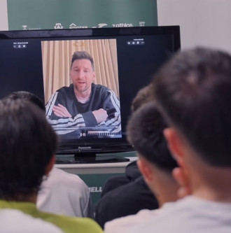 Messi Beri Pesan Motivasi Kepada Pemain UE Cornellà Jelang
