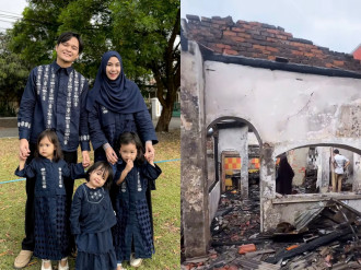 Rumah Anisa Rahma dan Anandito Dwis Kebakaran, 3500 Al-Quran Tak