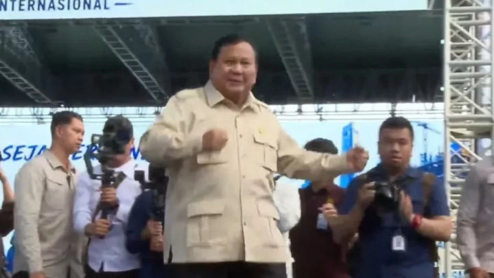 Prabowo Joget Bareng Tipe-X di Hari Buruh 2026