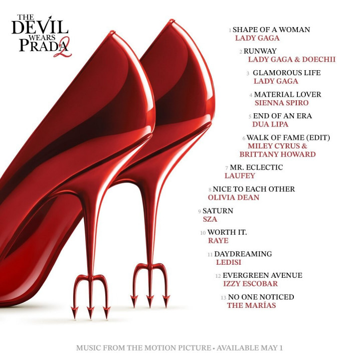 Daftar Lengkap Soundtrack The Devil Wears Prada 2, Diisi SZA hingga Dua Lipa