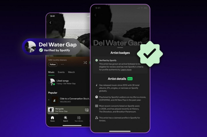 Spotify Mulai Verifikasi Artis Non-AI dan Tambahkan Informasi