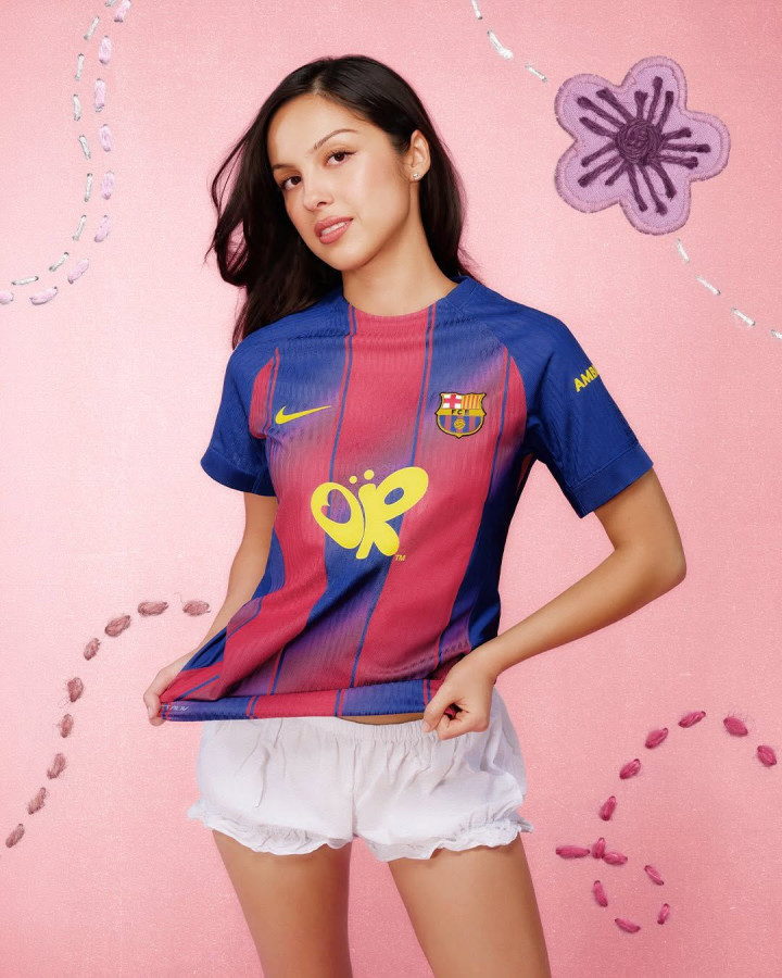 Barcelona Siapkan Jersey Kolaborasi Dengan Olivia Rodrigo Untuk El Clasico