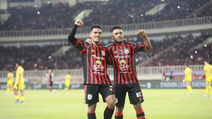 Hasil Persipura vs Persiku 2-0, Mutiara Hitam Tantang Adhyaksa FC di Play-off