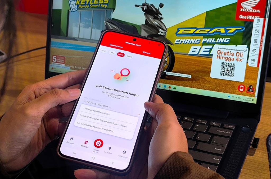 Fitur Tracking Dokumen Wanda, Pantau Real-Time Penerbitan STNK & BPKB Motor Honda