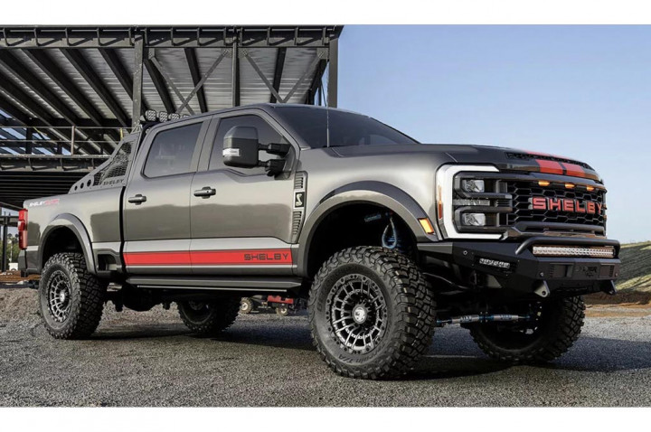Shelby F-250 Super Baja Meluncur, Pikap Off-Road Ekstrem Bertenaga 500 DK