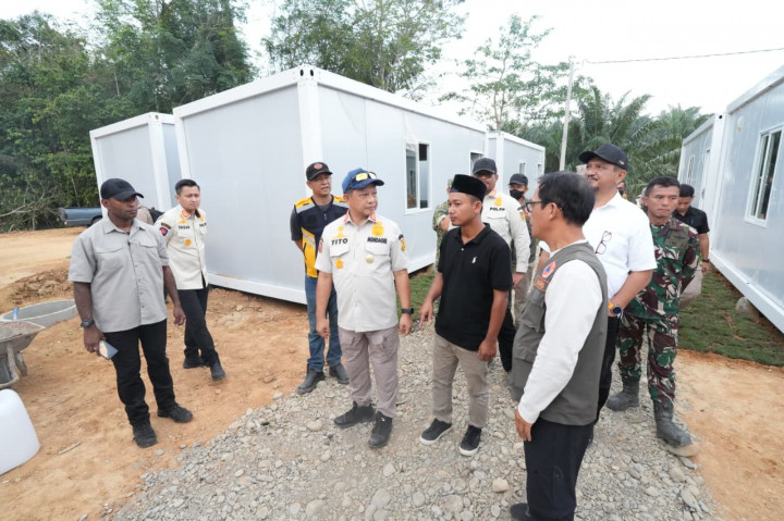 Progres Huntara Capai 91 Persen, Pembangunan Huntap Pascabencana Dipercepat
