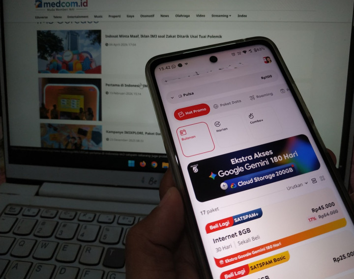 Cara Aktivasi Bonus Google Gemini AI Plus di IM3, Easy!
