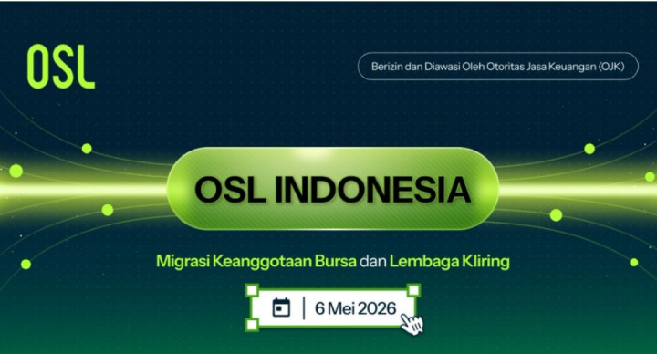 OSL Indonesia Pindah Bursa & Kliring, Ini Jadwal Maintenance dan Perubahan Pentingnya