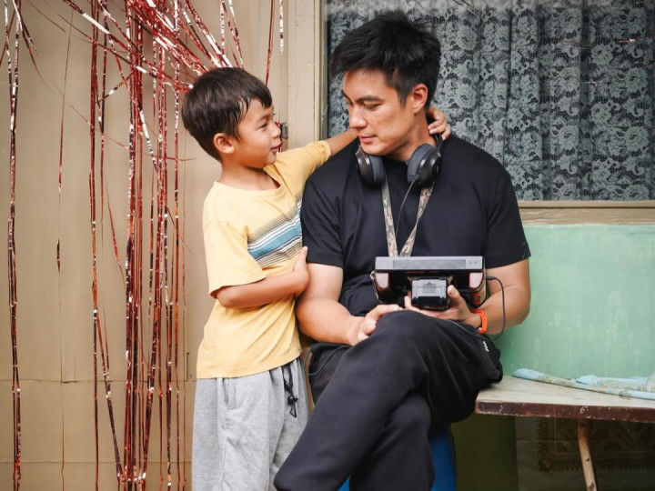 Baim Wong Ajak Anak Main di Film Semua Akan Baik-Baik Saja, Kiano Malu-Malu Kenzo Natural