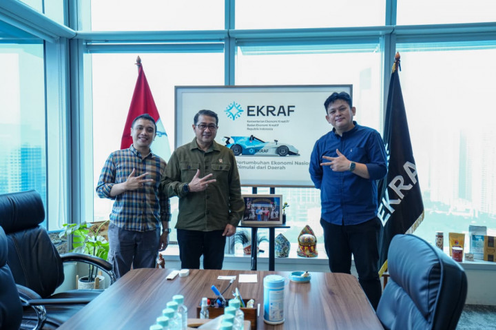 Akselerasi Industri Animasi, Kementerian Ekraf Jajaki Kolaborasi dengan Rizky Riplay