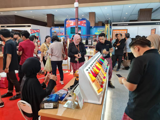 Pameran ini menjadi sarana memperluas koneksi industri makanan dan minuman Indonesia ke pasar internasional. Dok. Aulia/Medcom