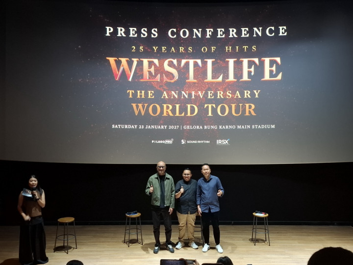 Westlife Gelar Konser 25 Tahun di Stadion GBK, Promotor Usahakan Mark Hadir