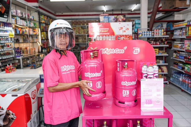 Ilustrasi Bright Gas. Foto: Pertamina