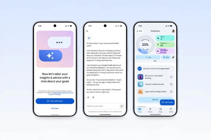 Google Siapkan Health Coach, Asisten AI untuk Pendamping Kesehatan Personal