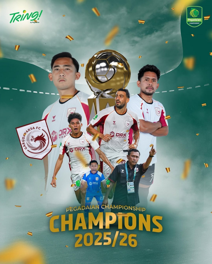 Garudayaksa Juara Championship 2025/2026 Usai Tekuk PSS Sleman Lewat Adu Pinalti