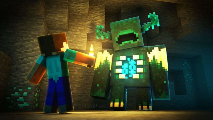Cara Aman Lawan Warden di Minecraft, Jangan Asal Serang!