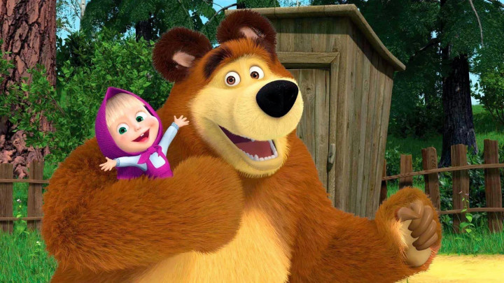 Kartun Masha and the Bear Diangkat ke Film Layar Lebar