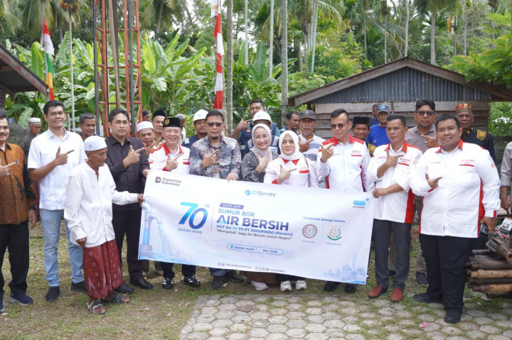 Dari Aceh hingga Merauke, ABPEDNAS dan SUCOFINDO Bangun 70 Sumur Air Bersih