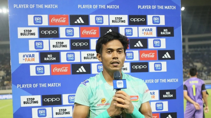 Jadi Pahlawan Persebaya di Markas Persis, Andhika Tetap Membumi