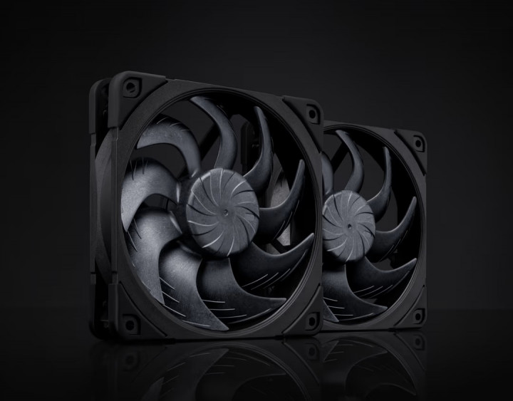 Noctua Rilis NF-A12x25 G2 chromax.black, Kipas Casing Lanjut Serba Hitam