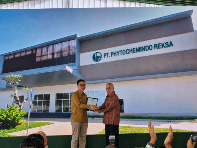 PT Phytochemindo Reksa meresmikan Pabrik Klapanunggal di Kabupaten Bogor, Jawa Barat, sebagai langkah strategis memperkuat kemandirian industri ekstrak bahan baku alam di Indonesia. 