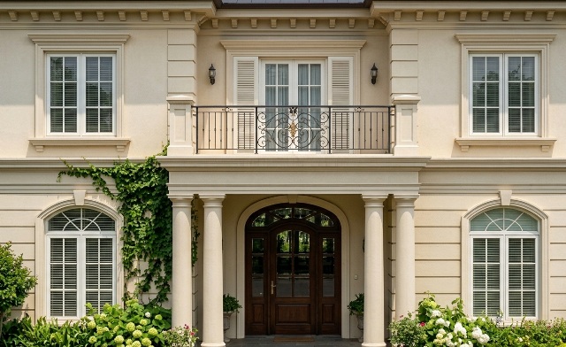 5 Inspirasi Rumah Bergaya Eropa yang Elegan dan Modern