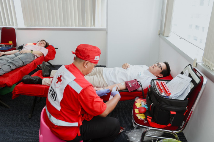 Komunitas Donor Darah dan PMI Gelar Aksi Kemanusiaan untuk Sesama