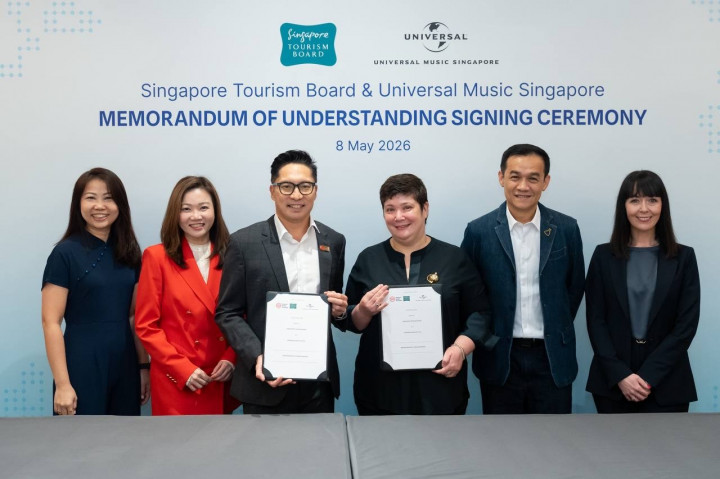 Gandeng Universal Music, Pemerintah Singapura Bangun Ekosistem Wisata Musik Global