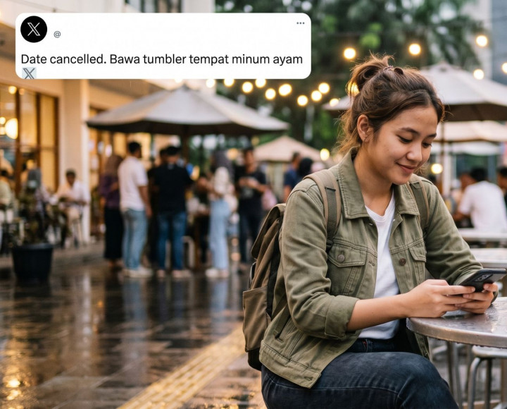 Kumpulan Date Cancelled Kocak, Dari Urusan Typo hingga Tumbler Ayam