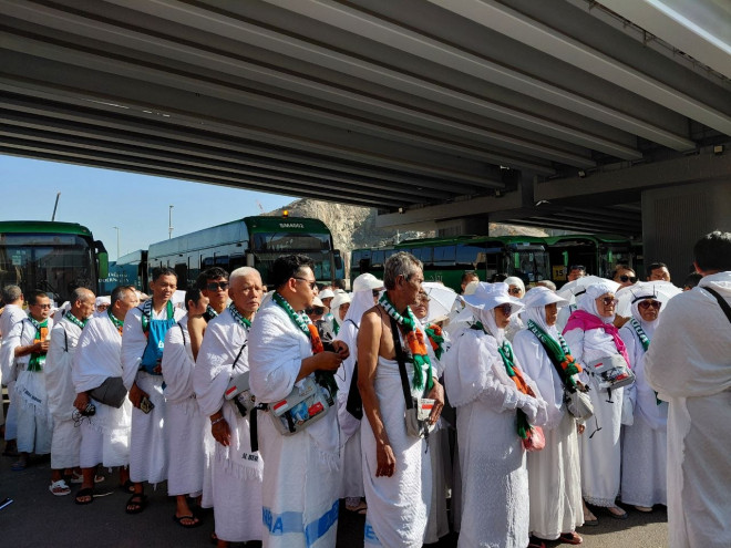 Jemaah haji Indonesia. Foto: Kementerian Haji dan Umrah