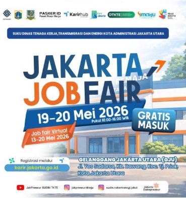 Siapkan CV! Jakarta Job Fair Mei 2026 Buka Ribuan Peluang Karier, Ini Jadwal dan Cara Daftar