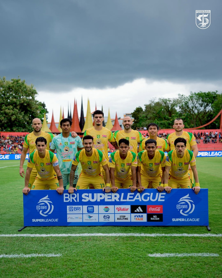 Hasil Super League Hari Ini: Paraiba Hattrick, Persebaya Bantai Semen Padang 7-0