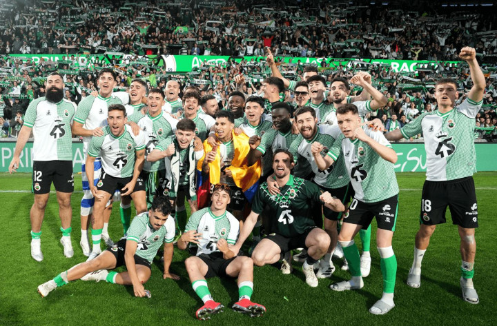 Racing Santander Resmi Promosi ke La Liga setelah 14 Tahun Penantian
