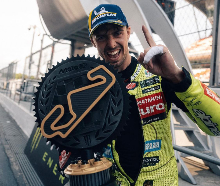MotoGP Catalunya Diwarnai Dua Kali Red Flag, Diggia Keluar sebagai Juara