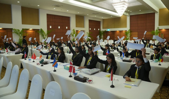 Forum AWMUN XIV di Maldives. Dok IGN