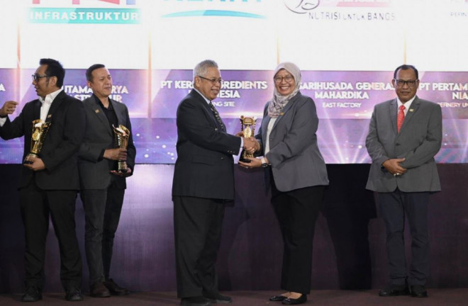   Sarihusada sukses membawa penghargaan Keselamatan Kerja Level Platinum di ajang WISCA 2026.  (Foto: Dok. Istimewa)