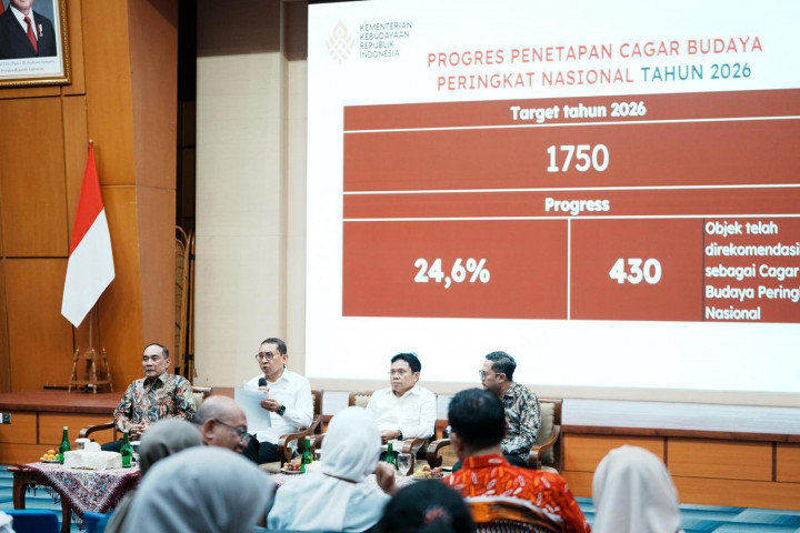 Penetapan Cagar Budaya Nasional Melonjak Dua Kali Lipat dalam Setahun, Kini Jadi 743