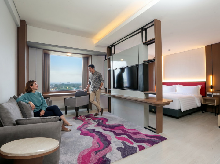 Hotel Baru di Lampung Ini Kamarnya Bisa Diajak Ngobrol, Anak Staycation Auto Penasaran
