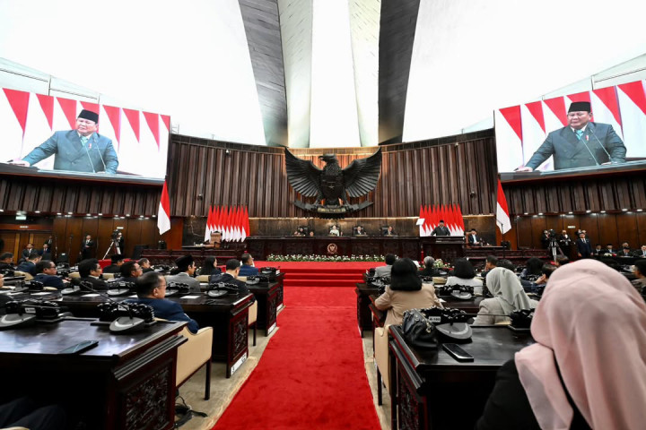 ​Presiden Prabowo Serukan Perbaikan Sistem Ekonomi di Hadapan DPR