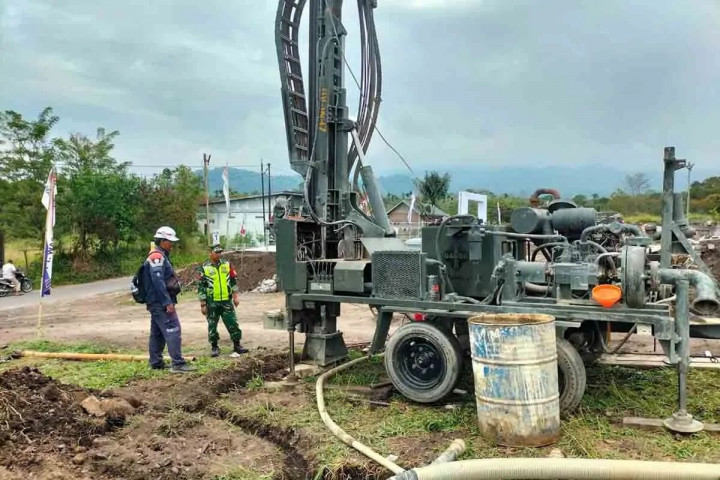 Sumur Bor dan MCK Terus Dibangun, Akses Air Bersih bagi Penyintas Makin Terjangkau
