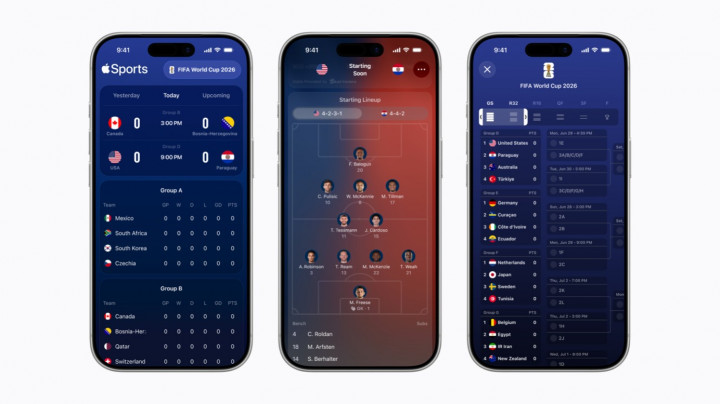 Apple Sports Ekspansi Global, Bisa Pantau Piala Dunia 2026 Real Time