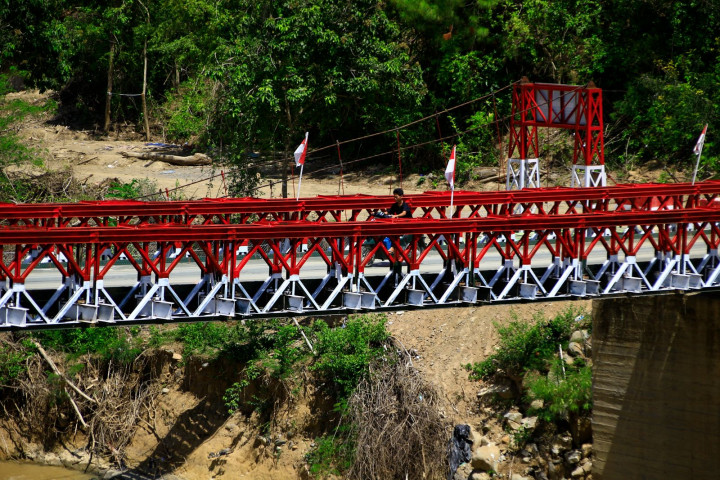 Jembatan Bailey di Aceh Tengah Kembali Hubungkan 5 Desa yang Sempat Terisolir