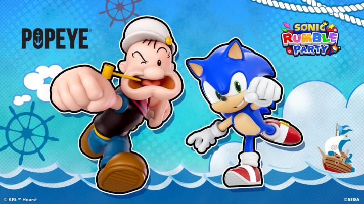 Sonic Rumble Party Hadirkan Event Kolaborasi Popeye hingga 10 Juni 2026