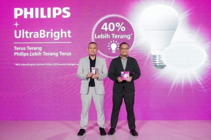Signify Philips UltraBright, Lampu LED 40% Lebih Terang dan Tetap Nyaman
