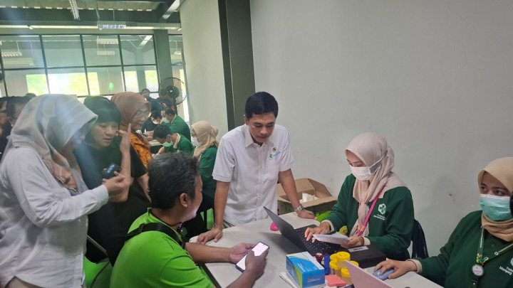 Wamenkes Prof. Dante Pantau Kelangsungan CKG Mitra Ojol