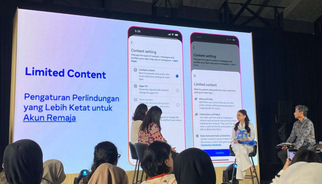 Fitur Limited Content Untuk Melindungi Anak Dalam Bersosial Media (dok. Medcom.id/Fany Wirda Putri)