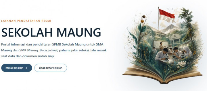Jalur Prestasi SPMB Sekolah Maung 2026: Intip Aturan Nilai Rapor